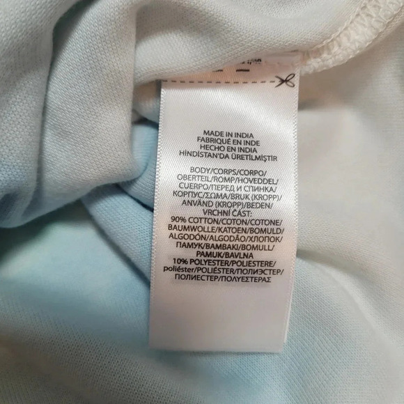 Rare Authentic Polo Ralph Lauren Tie-Dye Rainbow Cropped Hoodie sz M - Picture 9 of 11